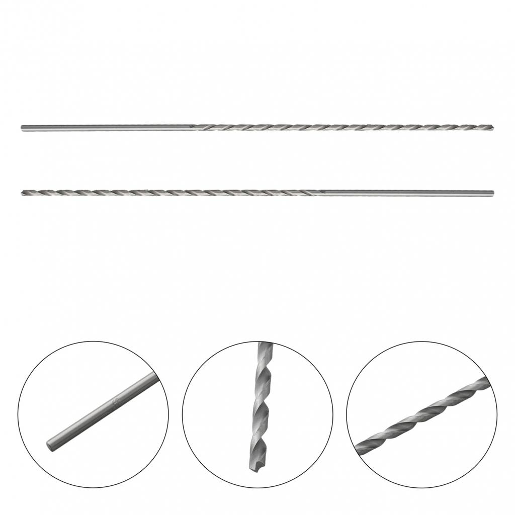 Сверхдлинная серия мини-сверл HSS по металлу и дереву с прямым хвостовиком