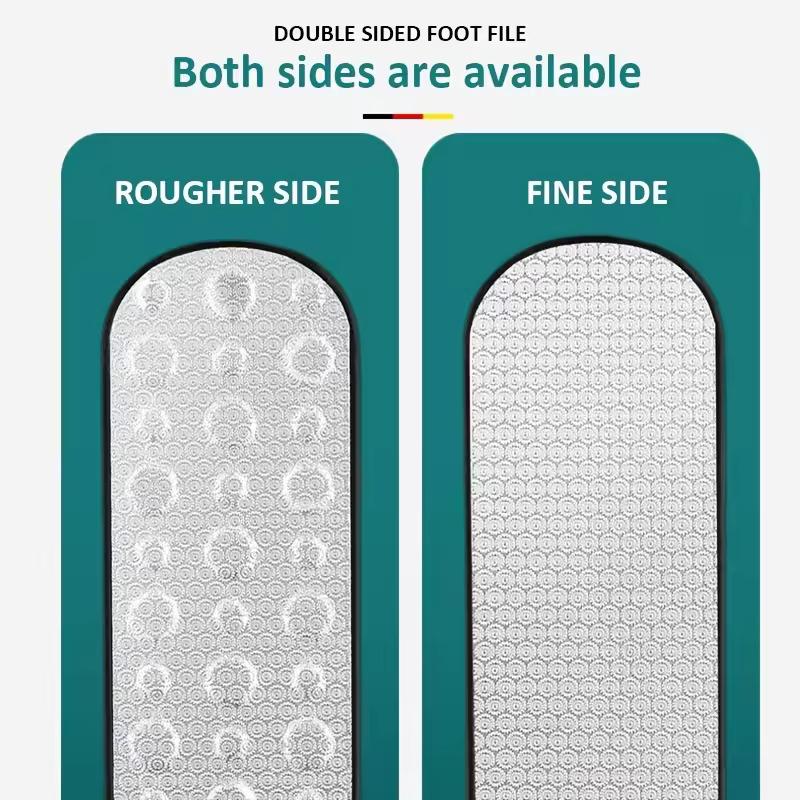 1 шт., двухсторонняя пилка для ног, профессиональная терка для пяток, жесткая омертвевшая кожа, средство для удаления мозолей, пилочка для педикюра, терка для ног