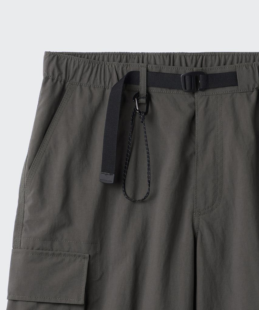 MUSINSA STANDARD [City Leisure] Belted Multi-Pocket Cargo Pants [Mud Grey]