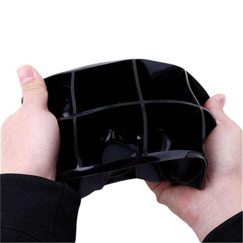 Силиконовый лоток для льда Быстрая заморозка для коктейлей и кофе Экологичный, герметичный для виски Гладкая выемка из формы Подарочный готовый для многоразового использования