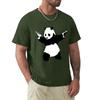 Футболка Bansky Panda, одежда для хиппи, свитшот, винтажные аниме-фигурки, мужская одежда