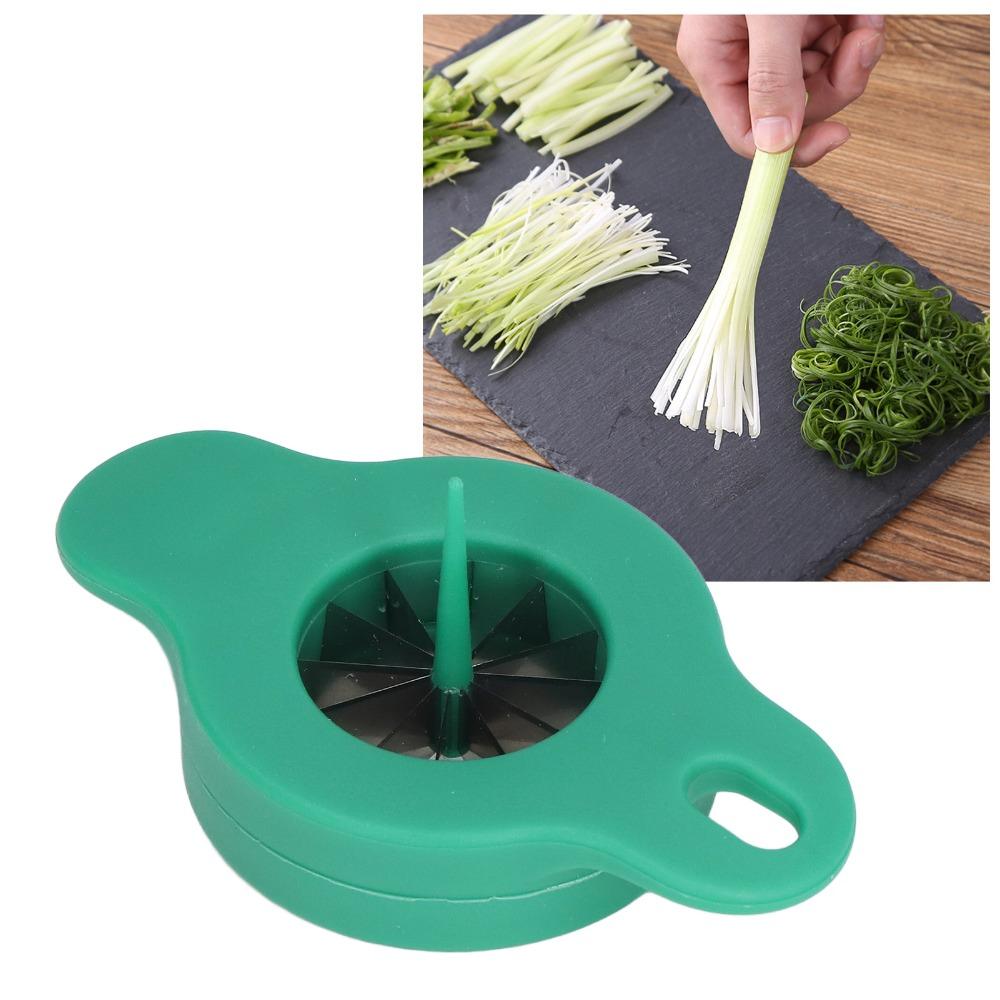 Plum Blossom Scallion Slicer Stainless Steel Onion Cutter Grater Onion Shredder Vegetable