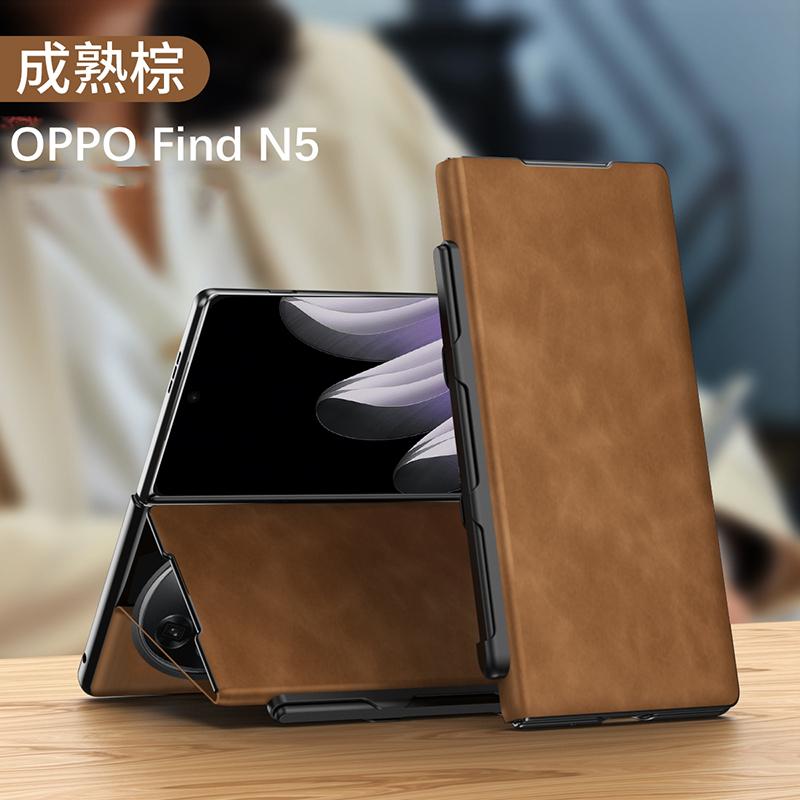 Case For OPPO Find N5 Find N3 Find N Nappa Pen Slot Flip PU Leather Mobile Phone Case Cover FindN5