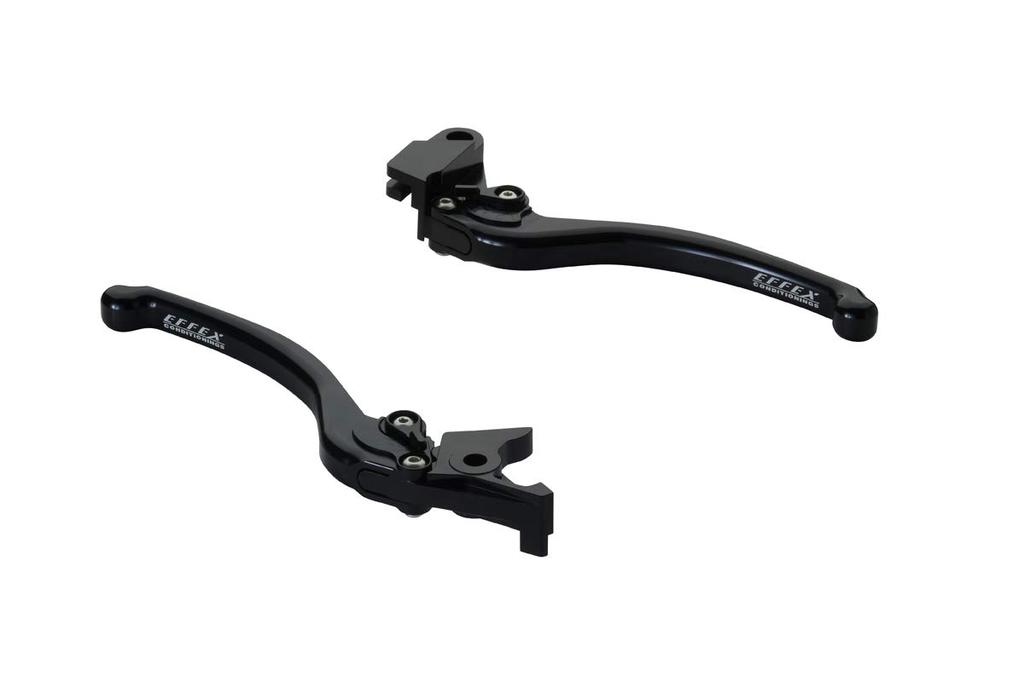 Тормозные ручки EFFEX Smooth Fit для W800 Zephyr Левый и Правый Комплект Ручек EAL002K ZX-9R (98-99), (11-16), 750/RS (90-06), ER-6n, ER-6f/Ninja650R (06-08),