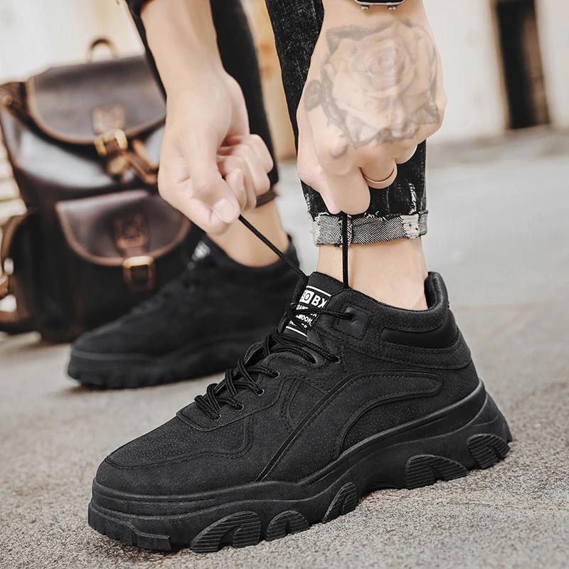 Sneakers for Men Slip-resistant Wear Resistant Wear-resistant Tactical Ankle Sneaker Comfort Breathable Men Shoes Zapatos Hombre