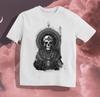 Regal Skull T-Shirt: Gothic Crown, Dark Fashion
