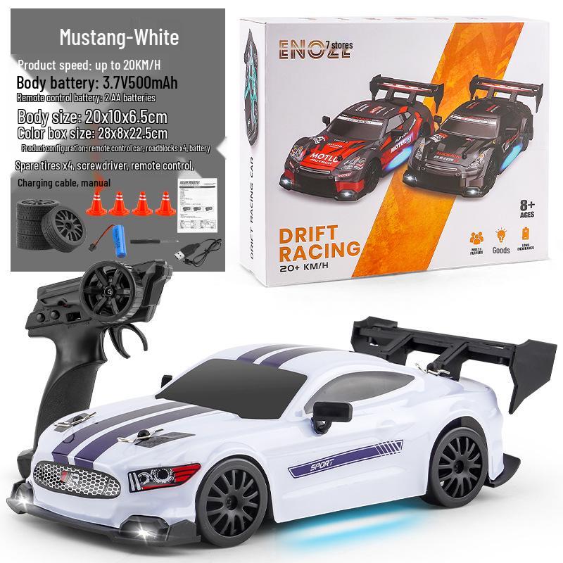 Игрушка Радиоуправляемая Дрифт-Машина 4WD 2.4G: Половина масштаба, трансграничный, детский соревновательный гоночный автомобиль с дистанционным управлением