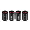 VEMZG1 Car Tire Wheel Valve Caps Cover Suede Car Key Chain Ring Keychain For VW R GTI Polo Golf Passat Tiguan Arteon Touareg ID.3 Jetta