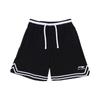 Logo Drawstring Casual Sports Shorts Men Bottoms Black AAPS097-1