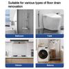Anti Odor Drain Cover Square Basin Drain Filter  Old Floor Drains Remodeling Accessory
