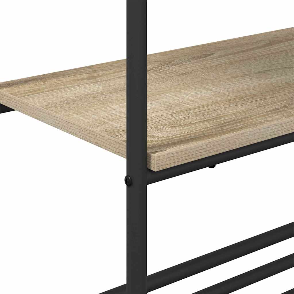 Clothing Rack Sonoma Oak 60 x 30 x 171 cm Engineered Wood