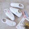 Fashion Fashion Breathble Vulcanized Shoes Women Sneakers PU Leather Platform Female Lace Up Casual Footwear Ladies White Sport Shoes