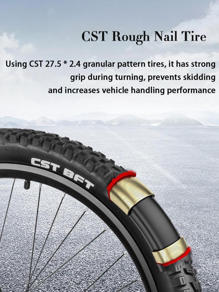 Электровелосипед Nathaniel SYR03 27,5 48V1000W электрический велосипед 45 Ач большая емкость съемный литиевый аккумулятор Ebike