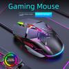 New Silent Luminous Wired Gaming Mouse for Office & Gaming - Universal Model