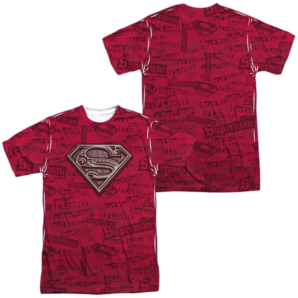 Superman "Super Powers" Dye Sublimation T-Shirt