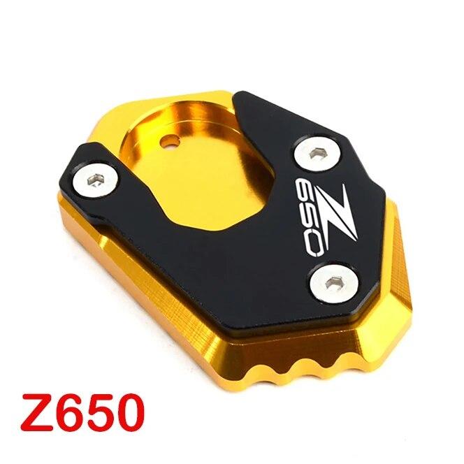 Боковая подставка для мотоцикла, удлиненная подставка, увеличенная пластина для Kawasaki Z 650 900 Z900 RS SE Z650 Z900RS 2017-2022, аксессуары