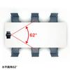 Веб-камера Sanwa Supply с 10-кратным USB A Мегапиксельная с пультом дистанционного управления Совместимый зум, подключение, разрешение 2.1, (CMS-V54BK)