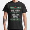Plus Size S-3XL Die Hard Is A Christmas Movie Printed T-shirt Men's Tops Fashion Clothes Tees