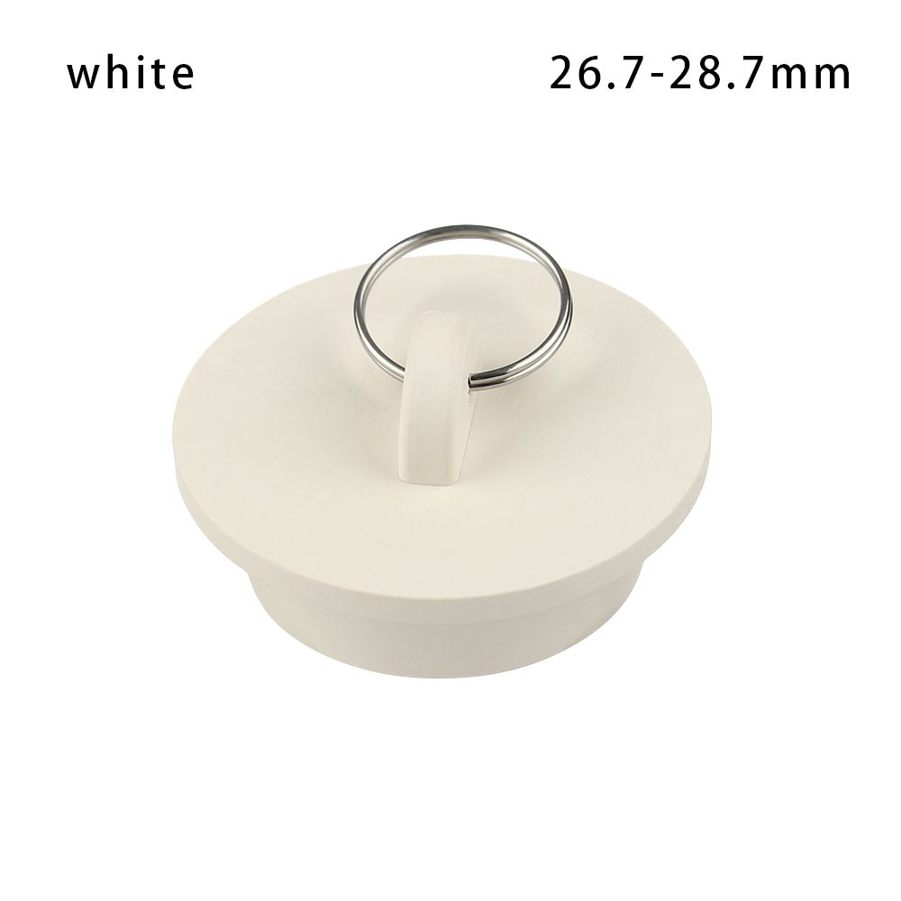 Rubber Round Washroom Kitchen Drain Cover Bathtub Stopper Bathroom Supplies Sewer