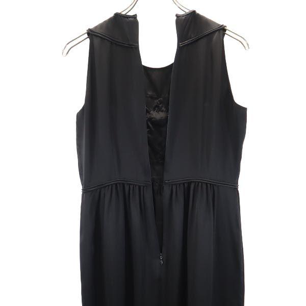 Vivienne Tam Шелк Без рукавов Цельный 1 Черная серия Застежка-молния сзади Женский Б/У