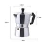 Mocha Coffee Maker Espresso Latte Filter Stove Coffee Maker Espresso Maker Italian Coffee Maker 50/300/450ml Home Coffee Pot