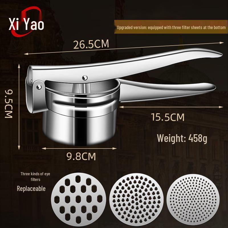 Xiyao 304 Нержавеющая сталь Ручная соковыжималка и пресс