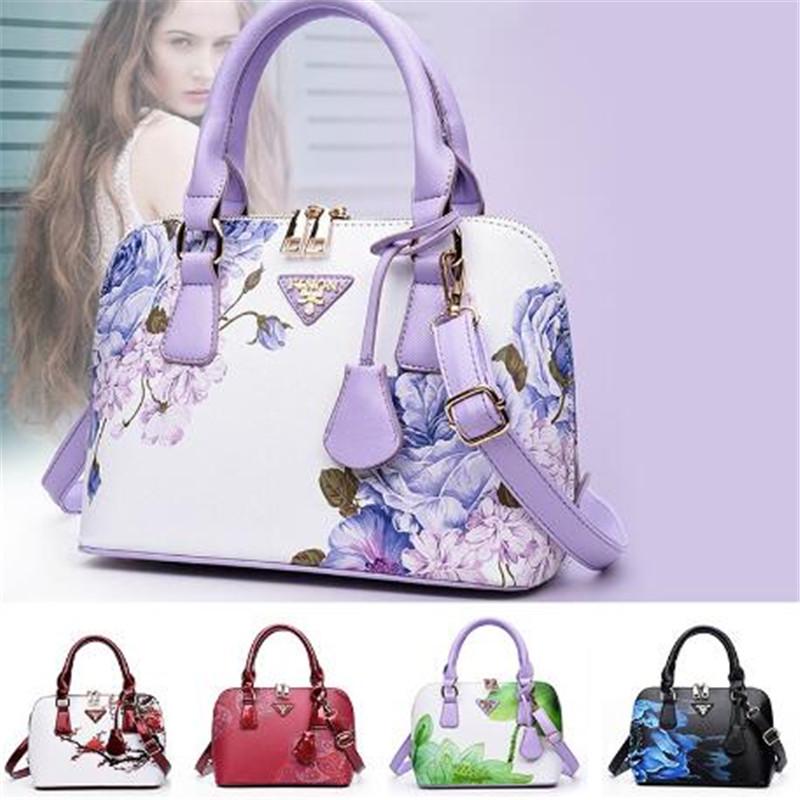 Женские сумки, женская повседневная большая сумка с цветочным принтом, женская повседневная сумка для покупок для девочек
