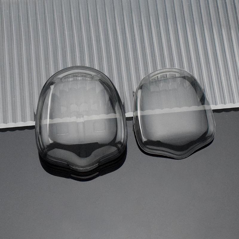 Чехол для автомобильного ключа для Mitsubishi Lancer EX ASX Outlander Galant Pajero, прозрачный чехол из ТПУ с дистанционным управлением, автомобильный брелок, аксессуары