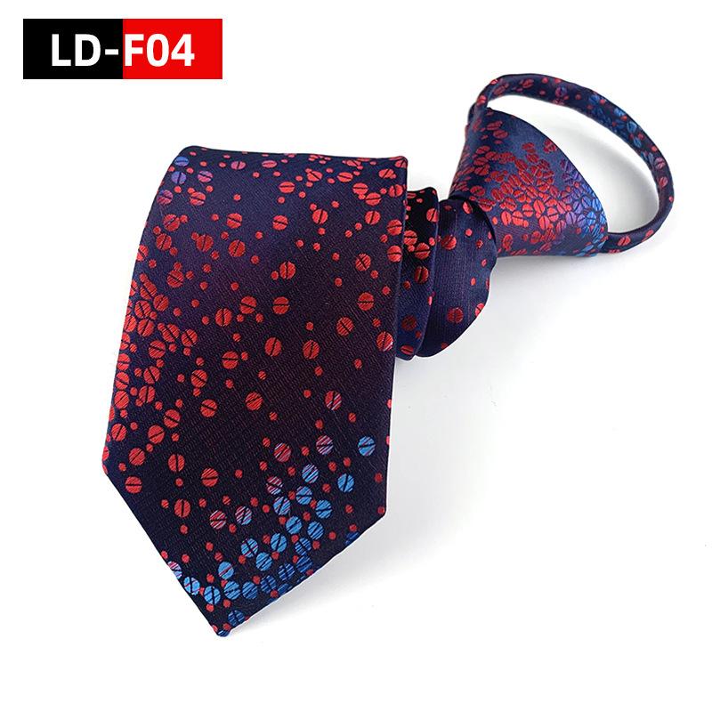 Корейский деловой свадебный галстук на молнии шириной 7 см