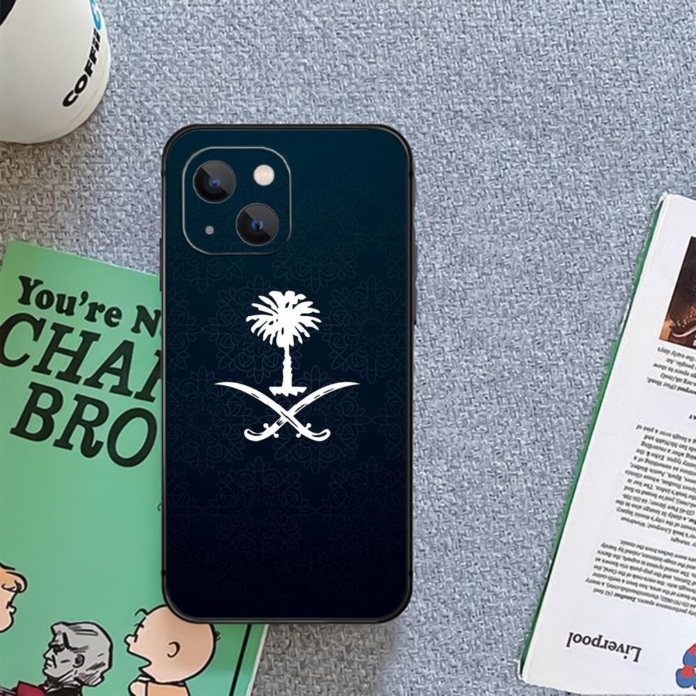 Чехол для телефона с флагом Королевства Саудовская Аравия для iPhone Xiaomi Mi Samsung Galaxy Redmi Note AS 11 12 13 14 15 22 23 24 5G Pro Plus Max Fe Ultra