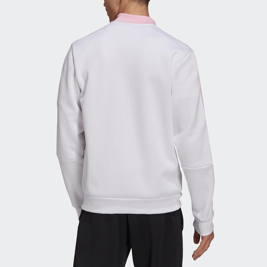 Adidas Inter Miami CF Anthem Jacket Woven Soccer Track Top Men Tops White GK9749