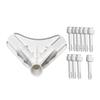 for Pool – Easy Assembly Adapter Corner Connection Metal Frame Pools And