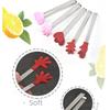 Mini Silicone Anti-Slip Stainless Steel Food and Ice Clip