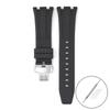 Ремешок из фторкаучука для Audemars Piguet Royal Oak 15400 15500 26331, мужской мягкий ремешок с пряжкой-бабочкой из FKM, сменный ремешок для часов AP 26 мм