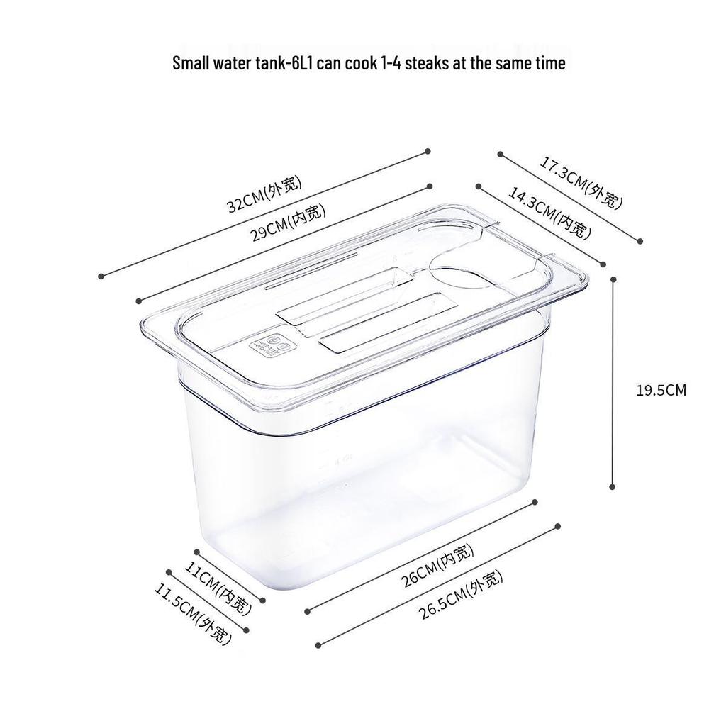Контейнер для су-вида 11 л для палочки Anova – Горшок-ванна для низкотемпературной медленной готовки