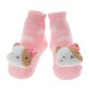 Подарочные носки-гремушки Deigo Baby, детские носки, сделанные в Японии, носки-гремушки для мальчиков и девочек, Kitty [DEIGO] #5128