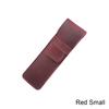 Handmade Genuine Leather Pen Bag Cowhide Pencil Bag Vintage Retro Style Accessories For Travel Journal