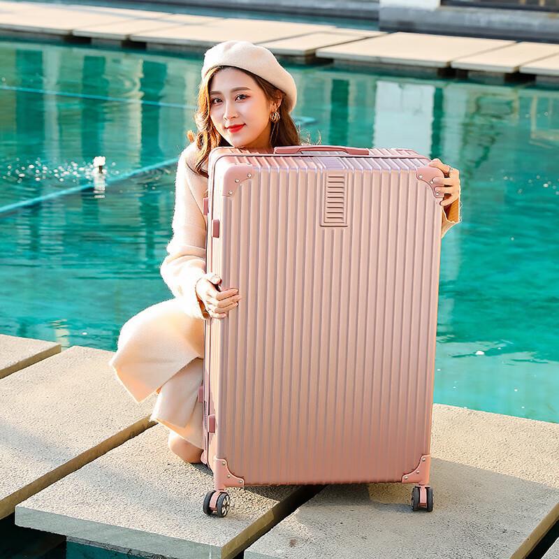 Churong Vintage Large Spinner Suitcase