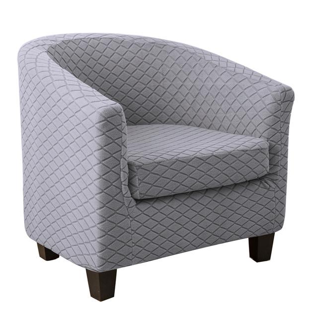 Эластичная ванна, жаккардовые чехлы на стулья, эластичная решетка, ванна для отдыха, кресло, чехол для сиденья, защита для дивана, моющийся чехол