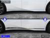 BRIGHTZ Prius 60 61 65 Суперзеркальное покрытие Нержавеющая сталь с покрытием Нижняя молдинг боковой двери 6 шт. ZVW60 ZVW65 MXWH60 MXWH61 MXWH65 ZVW MXWH W60 W65 H60