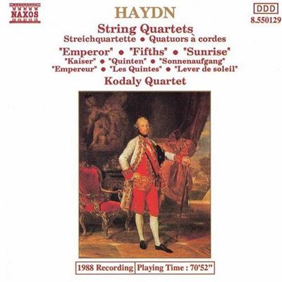 CD ЙОЗЕФ ГАЙДН - Гайдн;Струнные квартеты 8550129 Naxos 1988 Европа Классика Б/У
