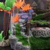 Creative Fish Tank Ornaments Moss Rockery Shape Aquarium Rockery Decoration Landscaping  Fish Tank
