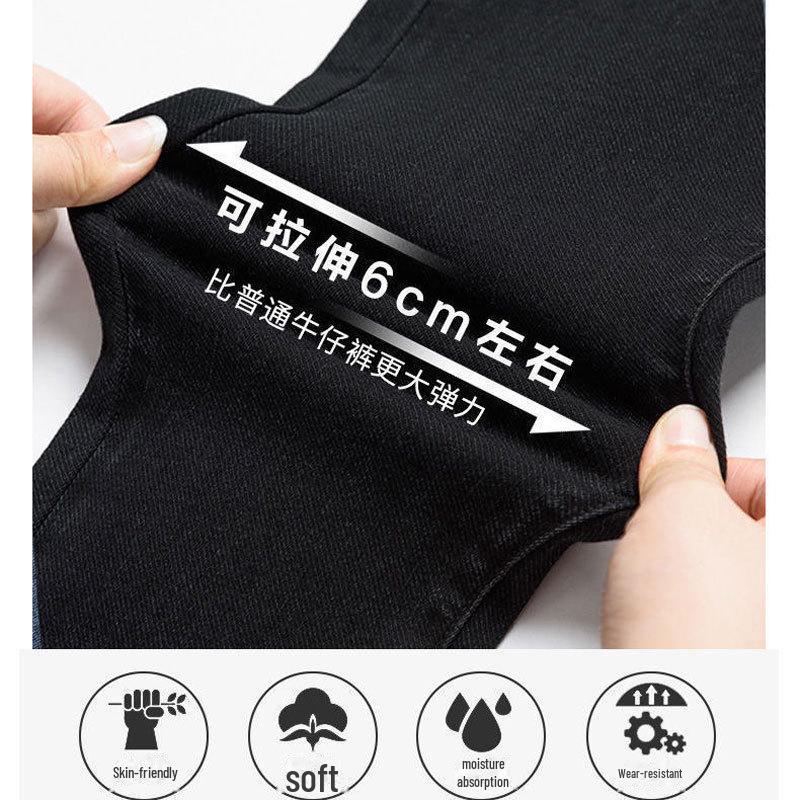 Женские облегающие эластичные джинсы сине-серого цвета с высокой талией