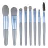 Set of 8 Soft Bristle Makeup Tools Premium Synthetic Foundation Brush  Makeup Beginners