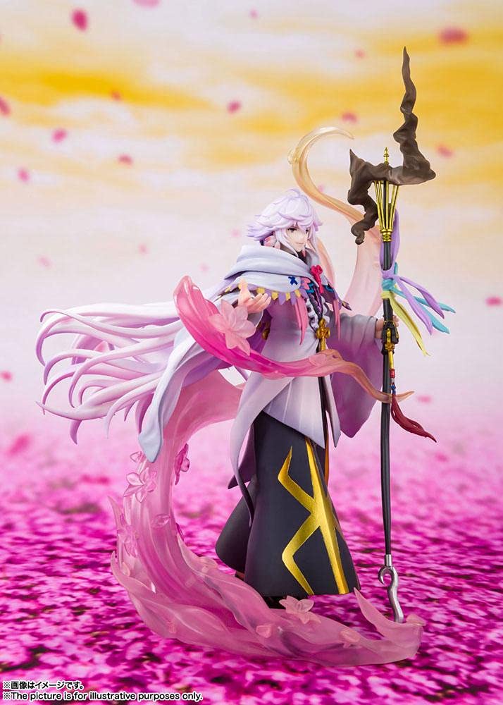 TAMASHII NATIONS Figuarts ZERO Order Absolute Demonic Front Babylonia Flower Magician Merlin 250 мм окрашенная полная фигурка Fate/Grand - - прибл.