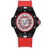 Fashion Hollow Mechanical Watch for Men Waterproof Transparent Shell Student Watch for Men