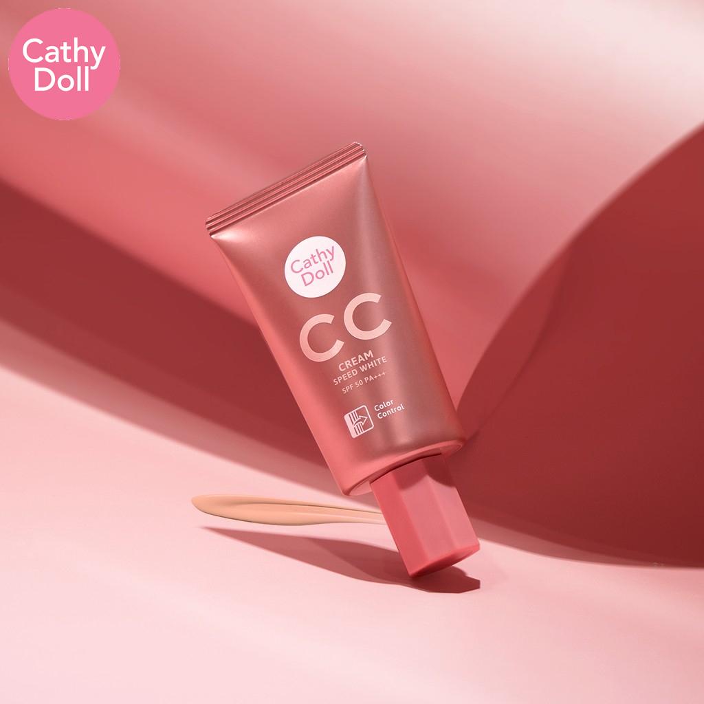 KARMART Cathy Doll SPEED WHITE CC CREAM SPF50 PA+++ 50 мл - Тайский косметический макияж