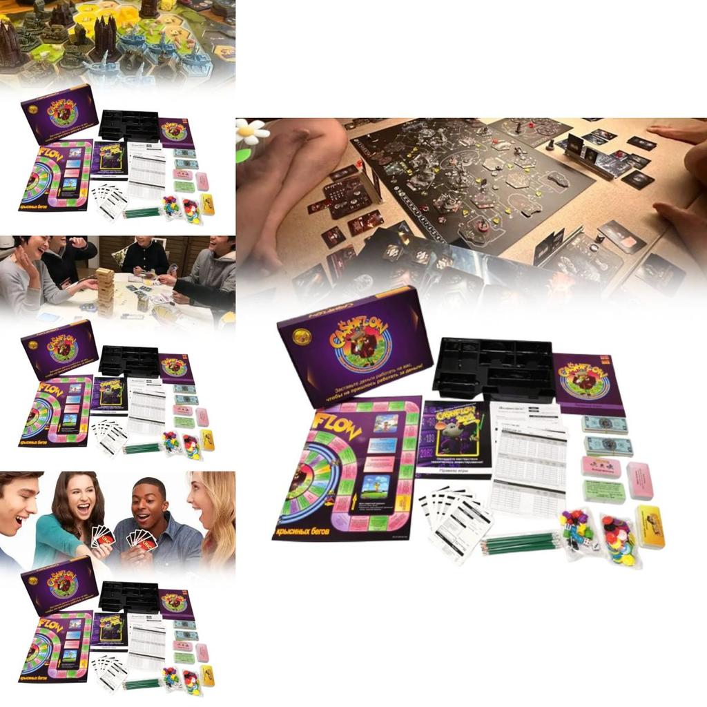 Денежный поток Карточная игра Инвестиции Финансовая Для семьи и друзей