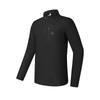 Explorer Series Comfortable Versatile Logo Design Long Sleeve Knit Top Men Tops Deep-Black A11M517207F-BK