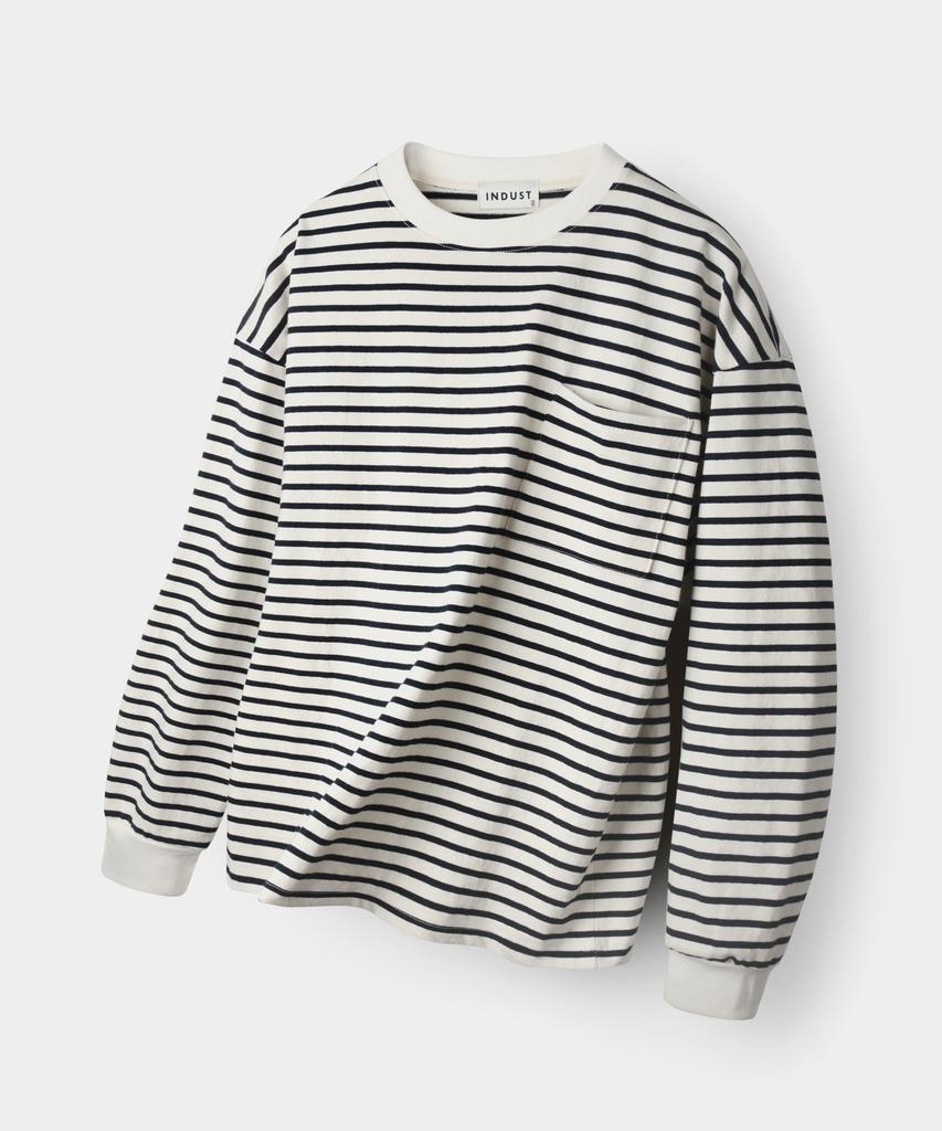INDUST Oversized Striped T-Shirt_3 Colors